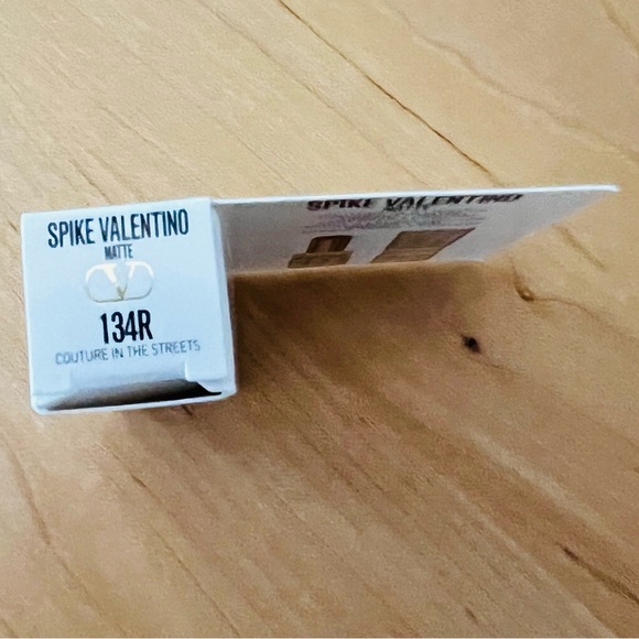 Spike Valentino Matte Lipstick, Color 134R “Couture in the Streets”, Travel Size - Picture 2 of 5